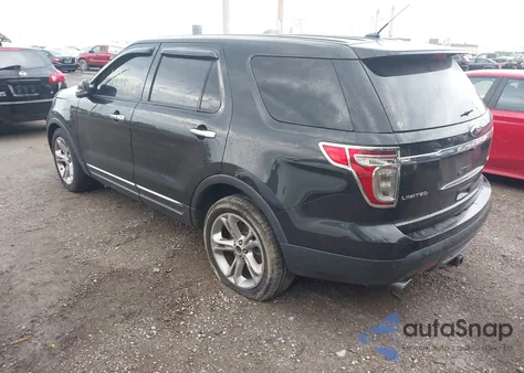 2013 Ford Explorer Limited z USA, uszkodzony, nr VIN 1FM5K7F86DGB40651